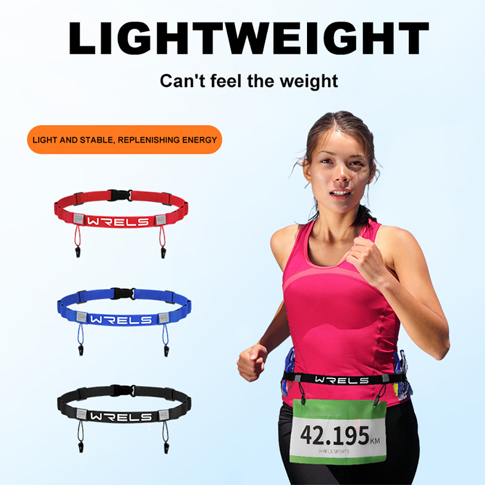 Race Bib - حزام رقم سباق الماراثون من WRELS،