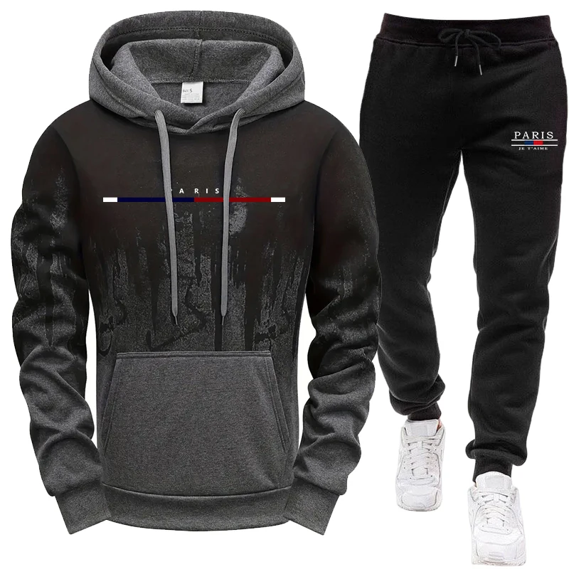 Joggers Pants - طقم رجالي/هودي/بنطلون للخريف والشتاء، سويت شيرت