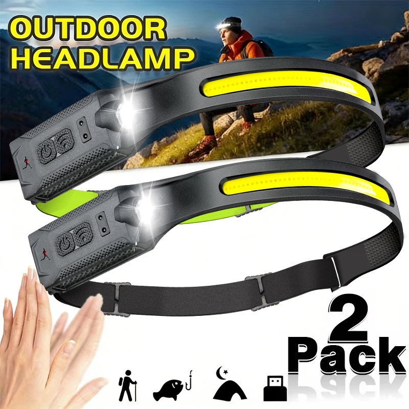 Running Headlamp - كشافات LED قابلة لإعادة الشحن 3
