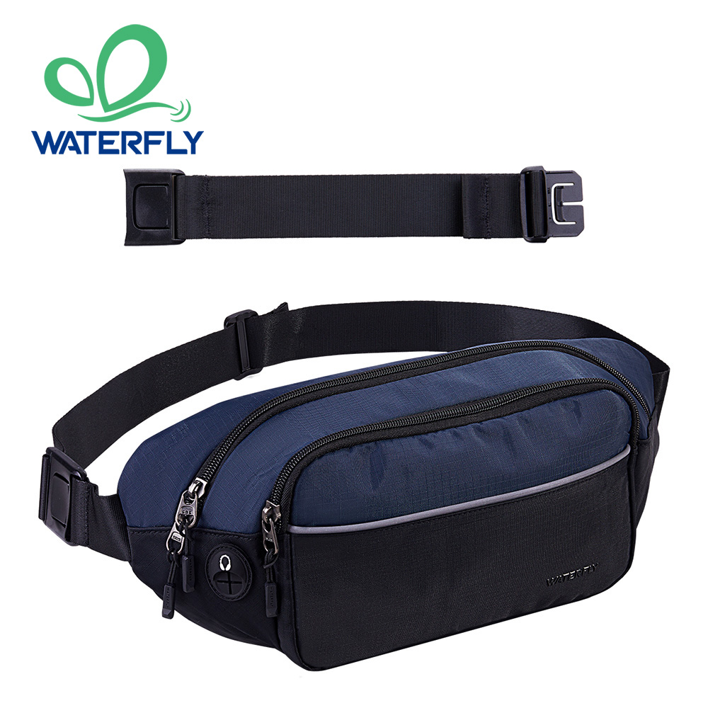 Running Belt - حقيبة خصر WATERFLY Fanny Pack، حقائب