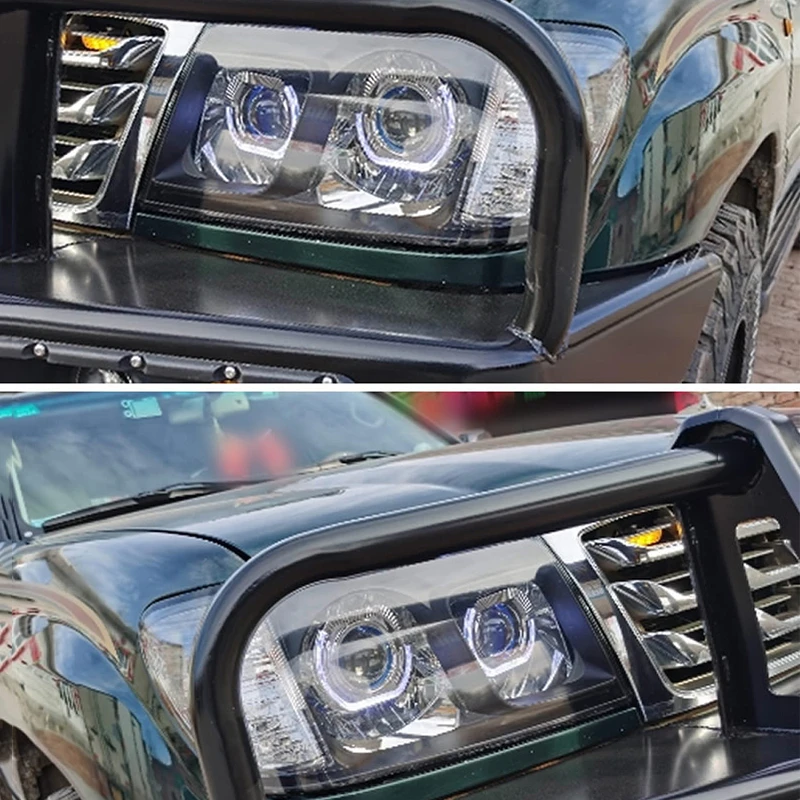 Running Headlamp - مجموعة مصابيح أمامية LED كاملة لتويوتا