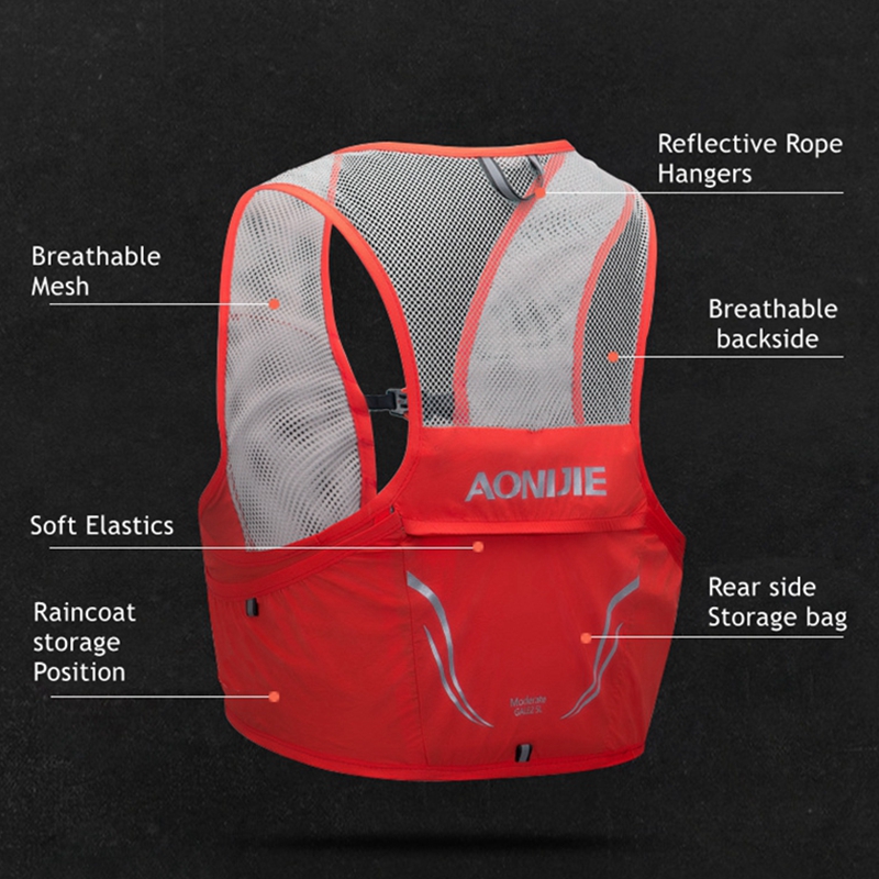 AONIJIE-حقيبة ظهر خفيفة الوزن  - مراجعة Hydration Vest وسعره