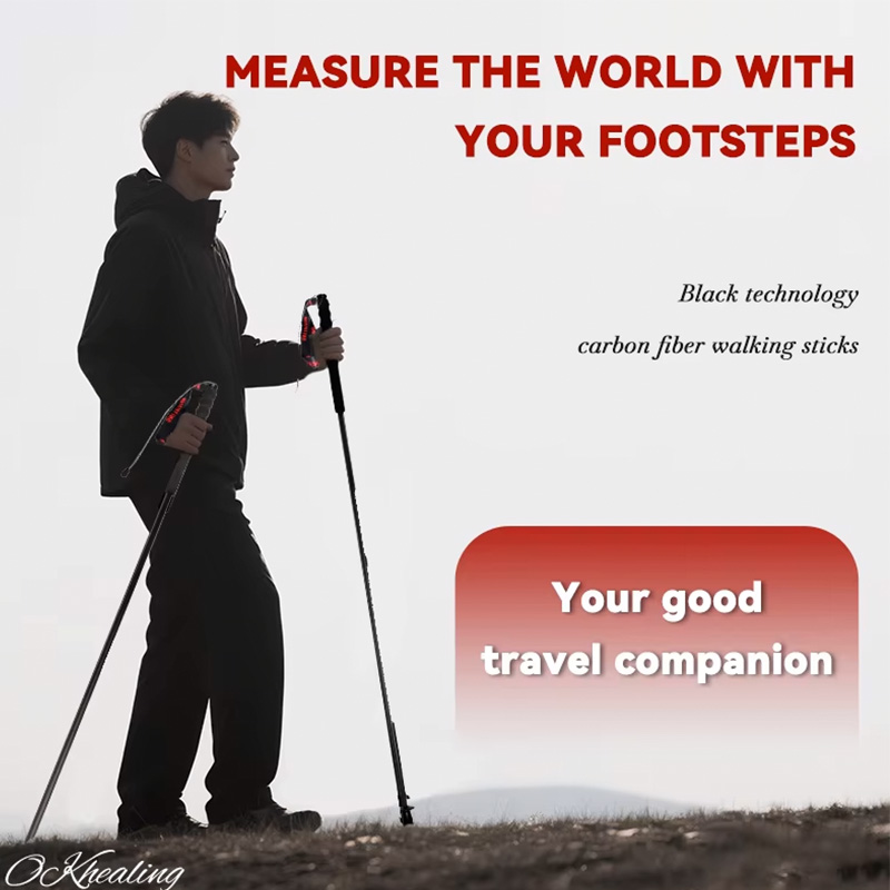 أوكهيلينج 110 جرام عصي المشي خ - مراجعة Trekking Pole Carbon وسعره
