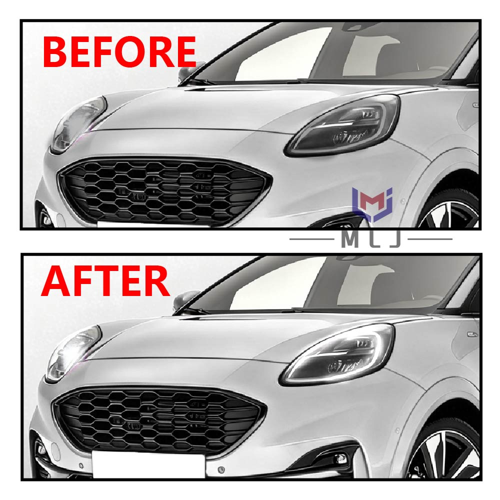 وحدة إضاءة نهارية LED بيضاء طر - مراجعة Running Headlamp وسعره